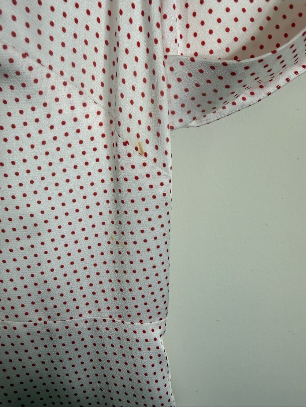 Alexis Athene Polka Dot Dress Large Midi Maxi - Picture 6 of 7